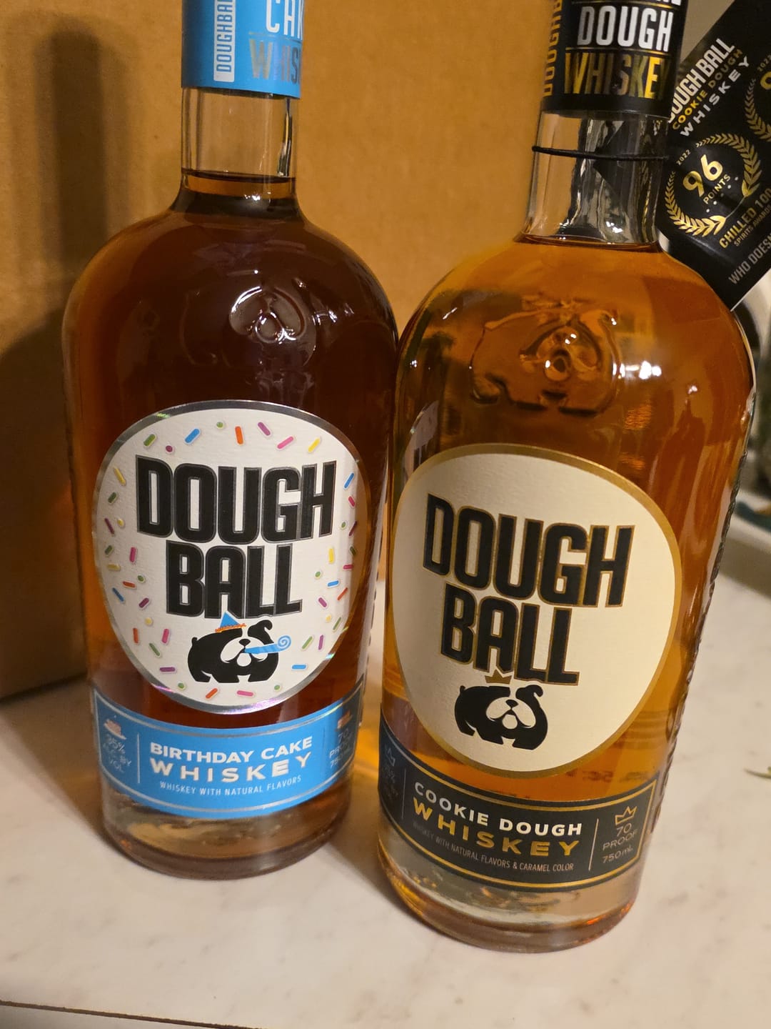 Customer photo review of Dough Ball Bundle Cookie & Cake Whiskey