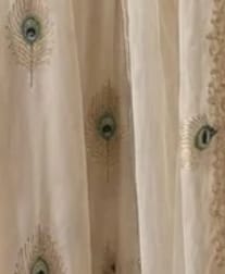 Customer photo review of White Silk Embroidered Anarkali Gown