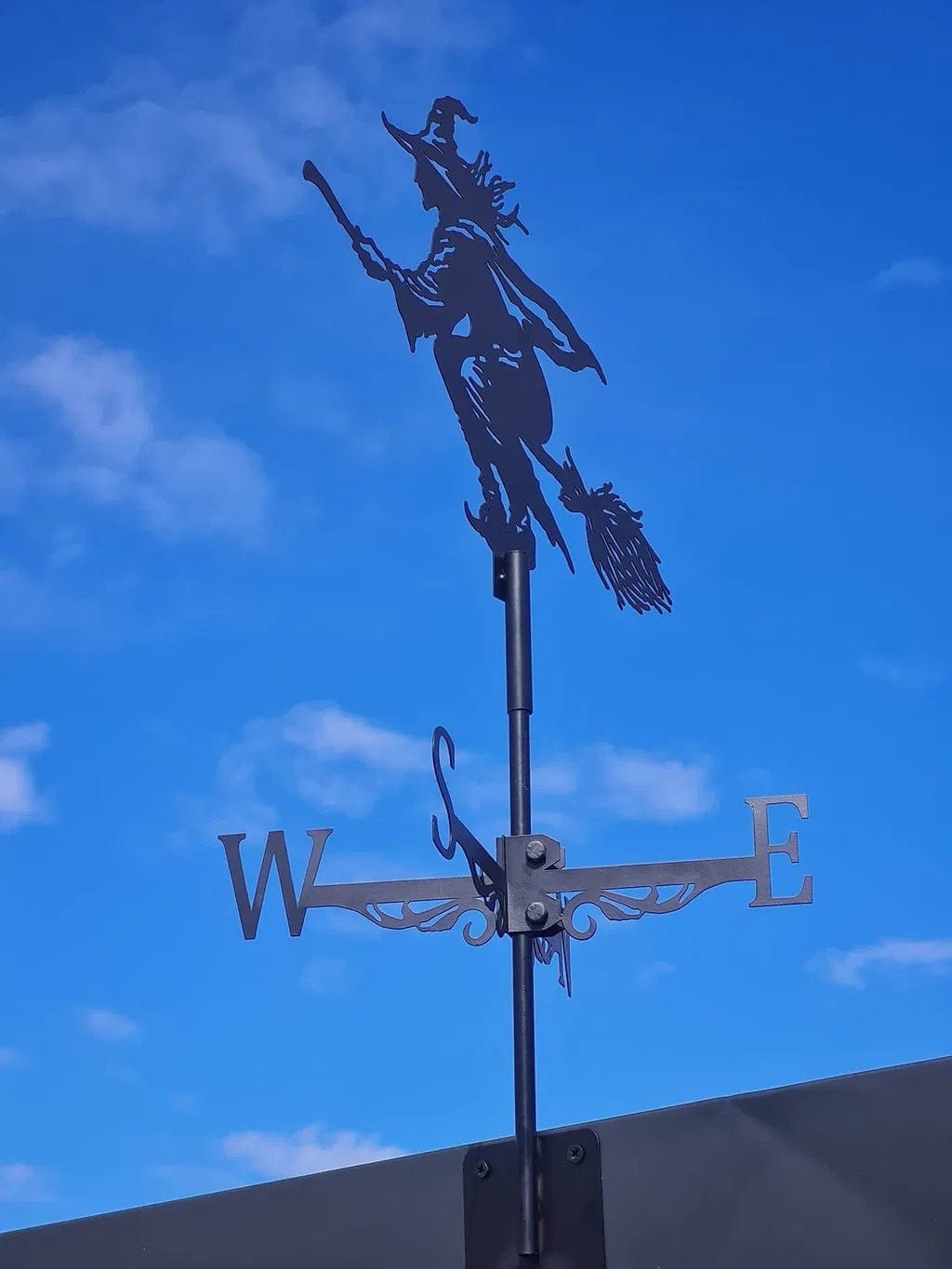 Customer photo review of Weather Vane - Flying Witch