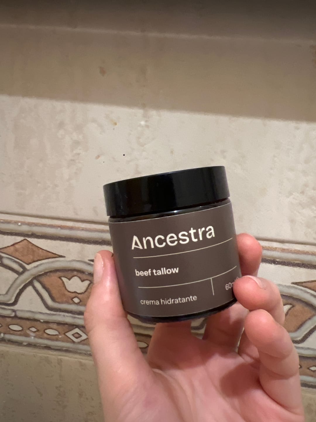 Customer photo review of Crema hidratante