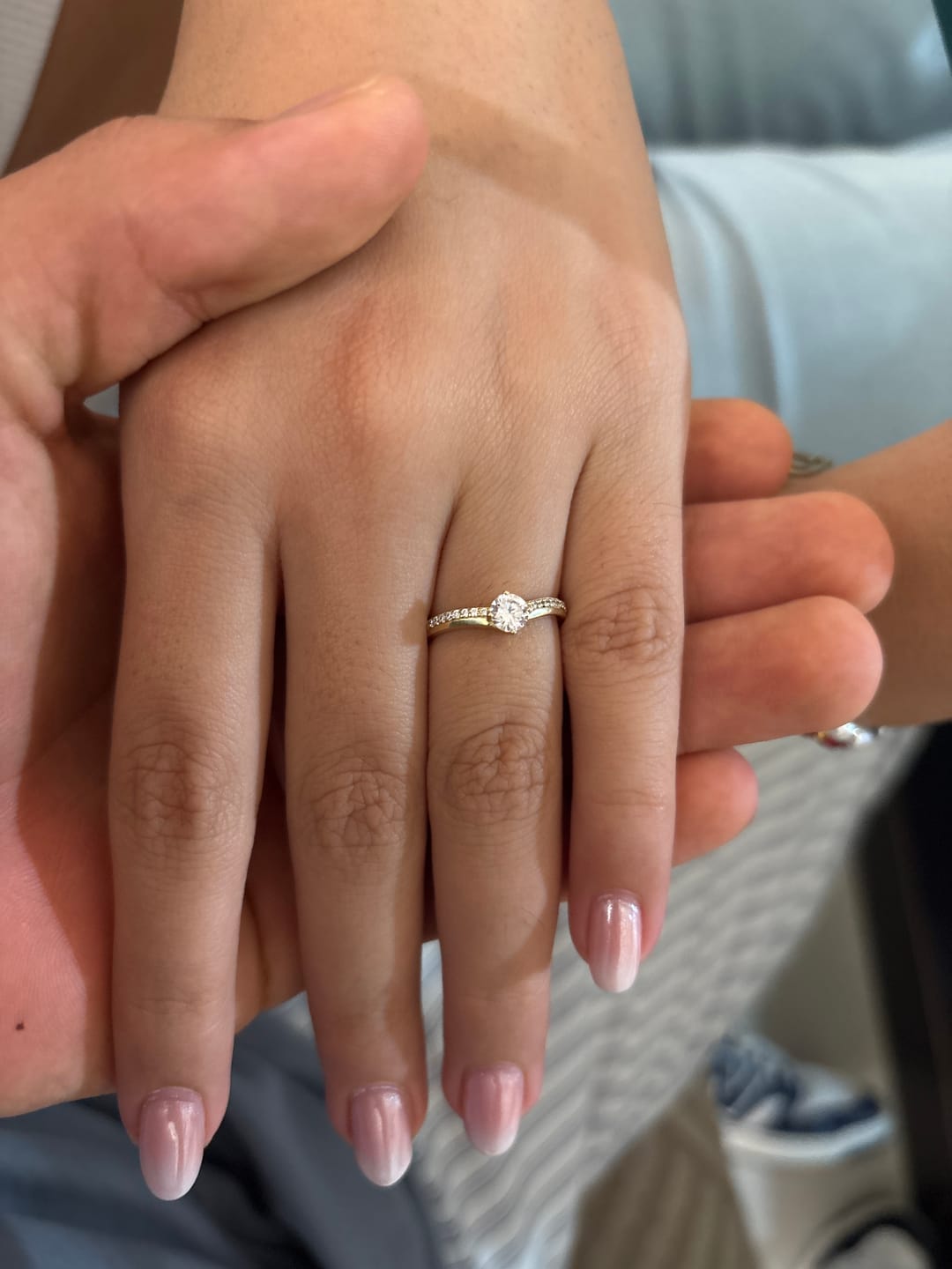 Customer photo review of Anillos - Promesa Love Story