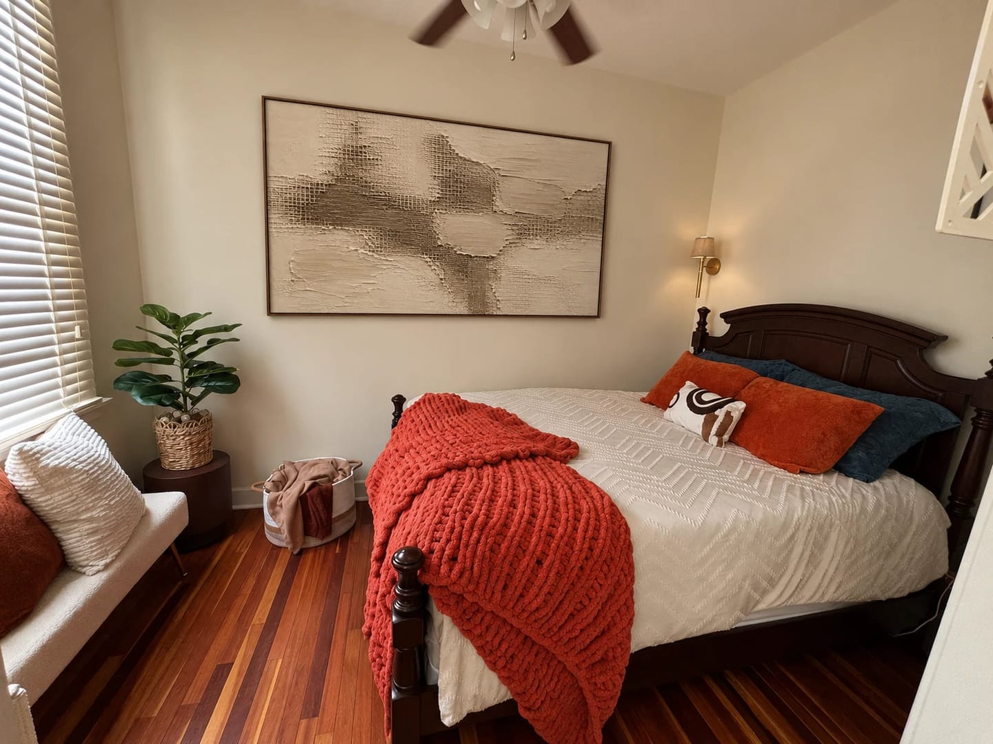 Customer photo review of Textured & Impasto Art｜Ivory Grid Layers