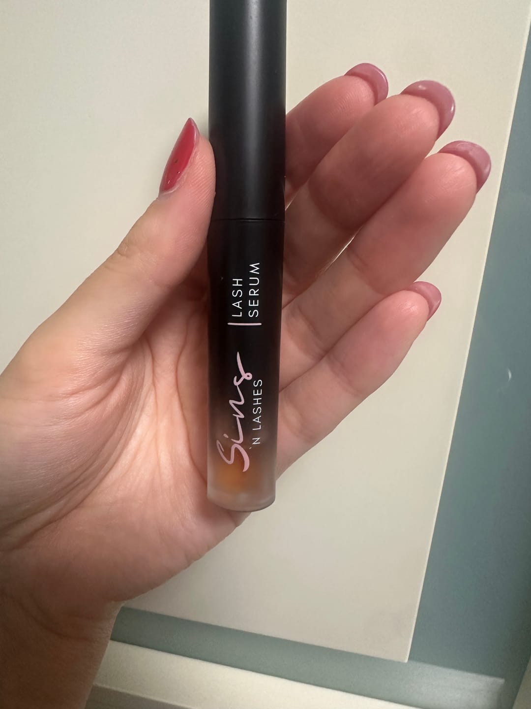 Customer photo review of WIMPERNSERUM