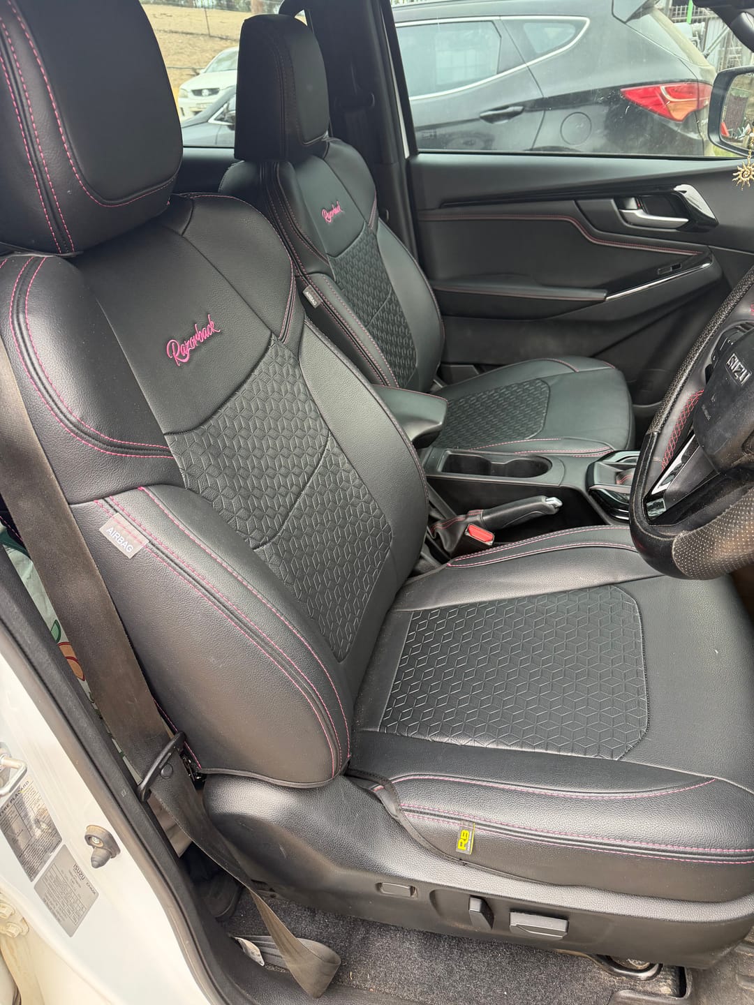 Customer photo review of SIGNATURE SERIES Front Row Seat Covers - Isuzu D-Max RG - LS-M, LS-U, LS-U+, X-Rider, X-Terrain (Made to Order)