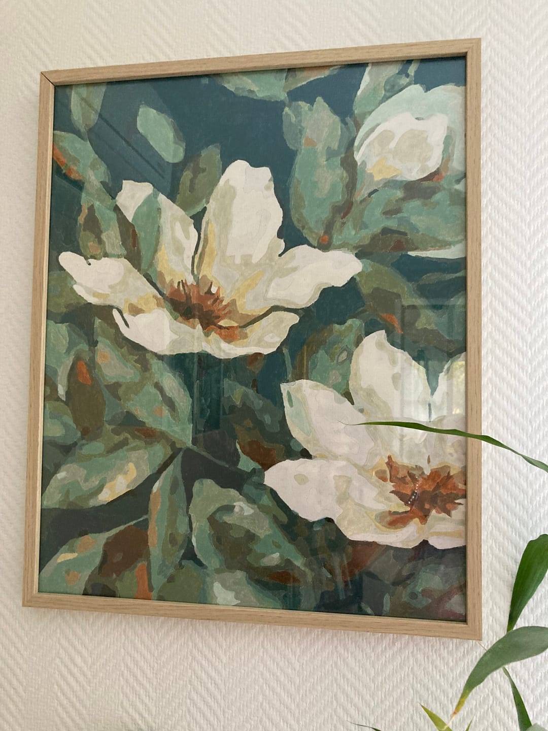 Customer photo review of Déclinaison de fleurs blanches