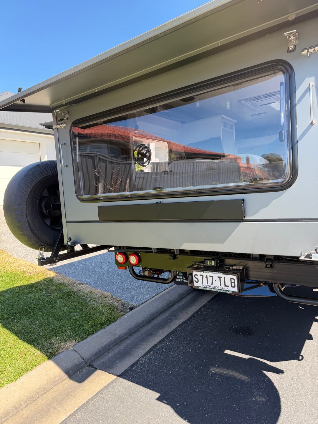 Customer photo review of Caravan Wall Mounted Drying Rack - Foldable Indoor and Outdoor