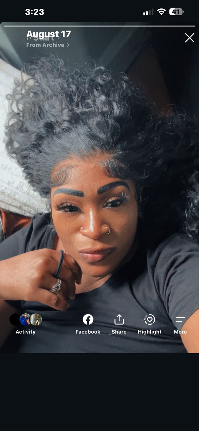 Customer photo review of Sensationnel What Lace Glueless 13x6 HD Lace Front Wig - ZION