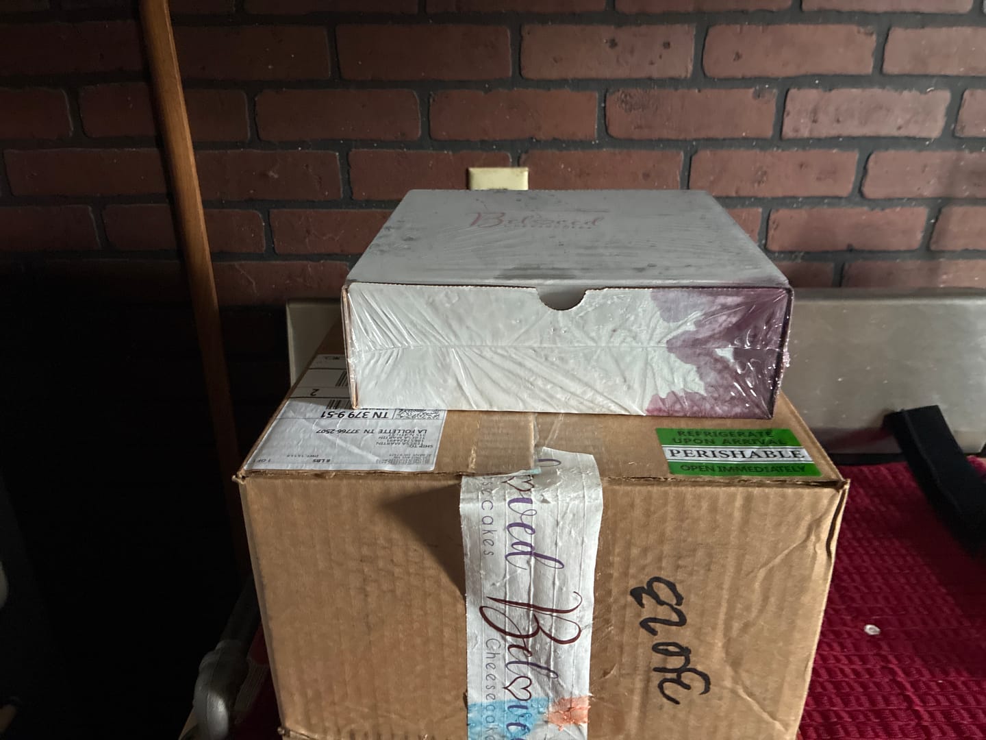 Customer photo review of Ultimate Cheesecake Sampler