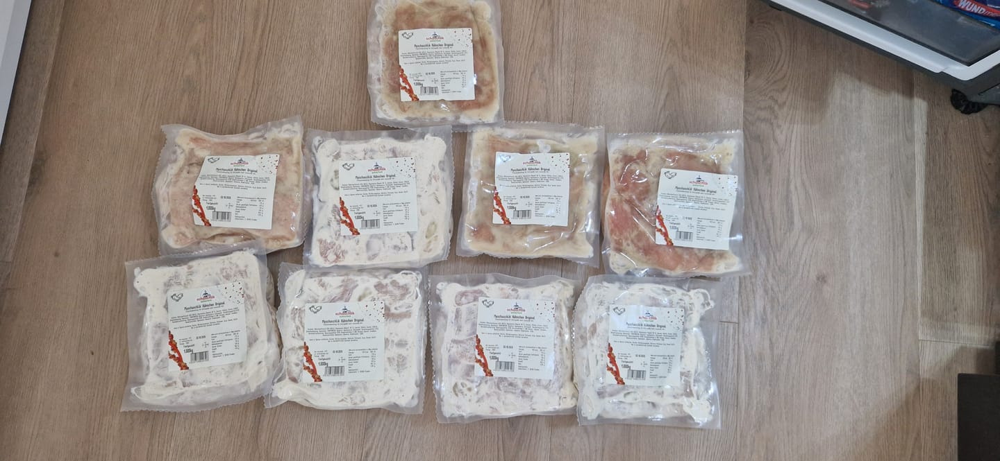 Customer photo review of Schweine-Schaschlik Original - Mayonnaise Zwiebel Kräuter Marinade | mySchaschlik