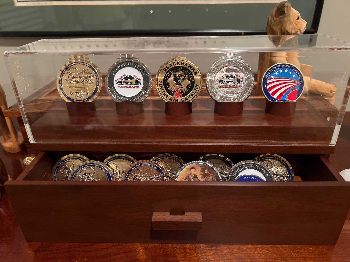 Customer photo review of The Coin Deck