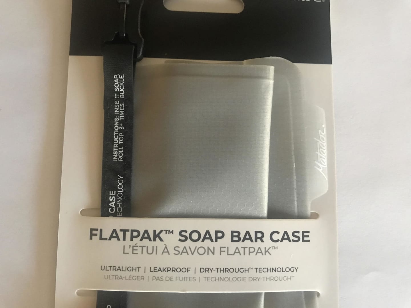 Customer photo review of FlatPak Travel Soap Bar Case (V2)
