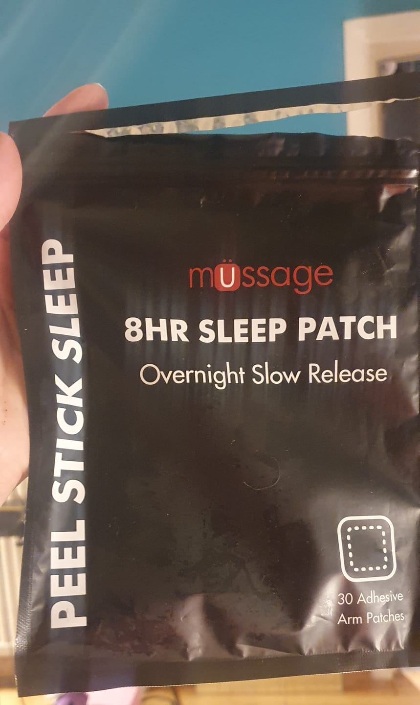 Customer photo review of mussage 8 Hour Sleep Patch