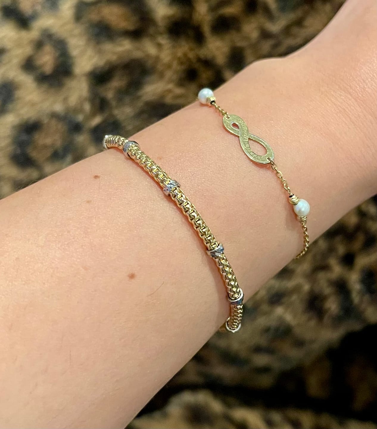 Customer photo review of The 18K Yogi Bracelet