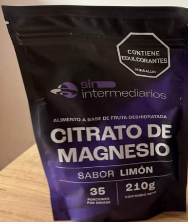 Customer photo review of Gomas con Citrato de Magnesio