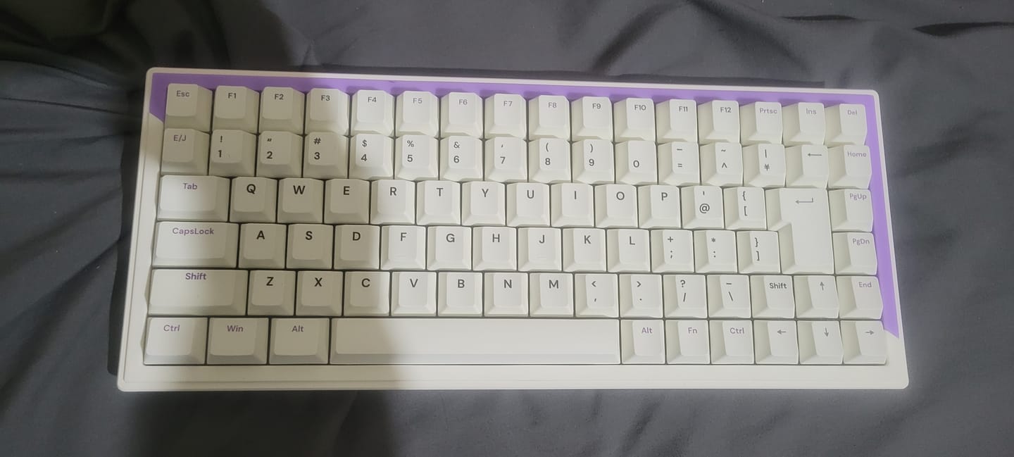 Customer photo review of DrunkDeer G75 - Wired Actuation Distance Adjustable HE Magnetic Switch Keyboard