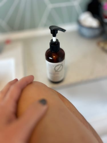 Customer photo review of NØRD BODY Anti-Cellulite Massage Oil (TA1#5)