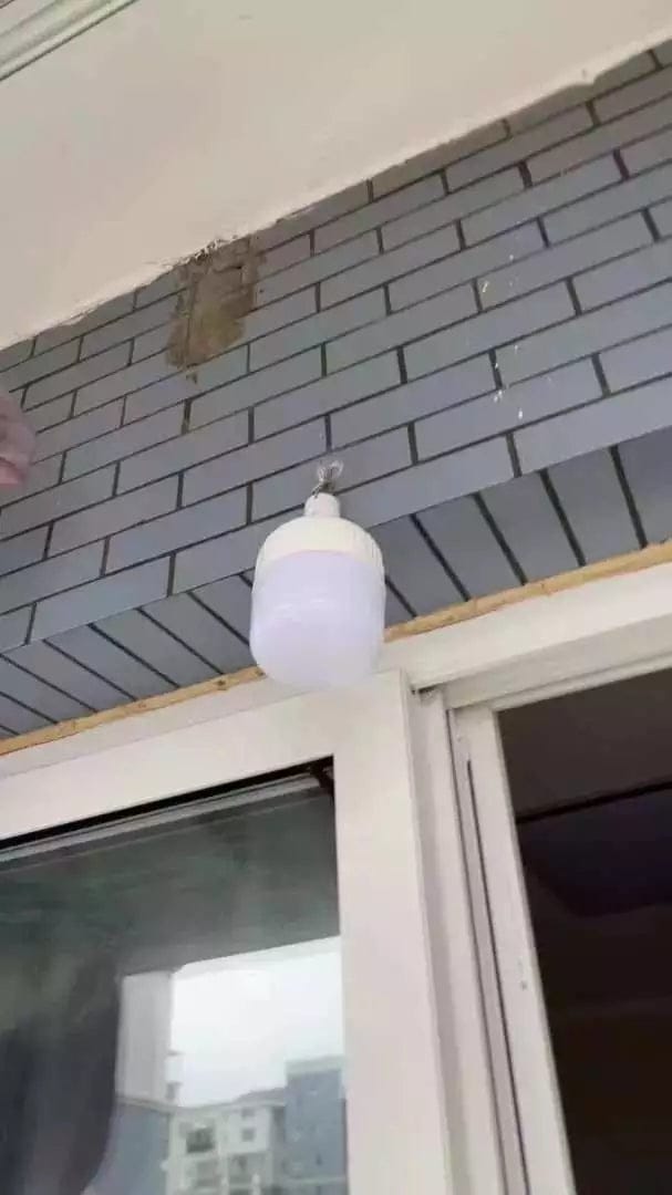 Customer photo review of BulbXL™ Solar Emergency Light