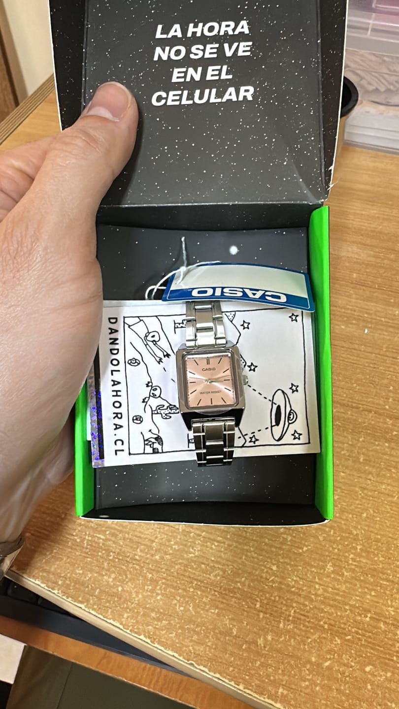 Customer photo review of Reloj Casio Tank Análogo LTP-V007D-4EUDF Acero