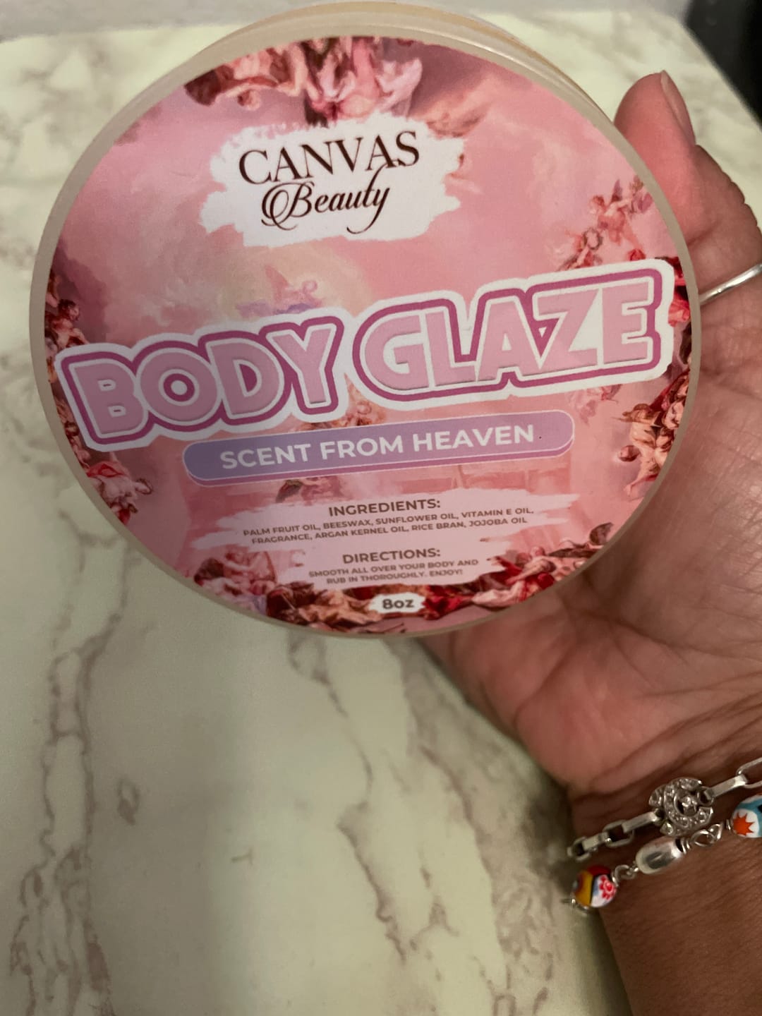 Customer photo review of BODY GLAZE: SCENT FROM HEAVEN