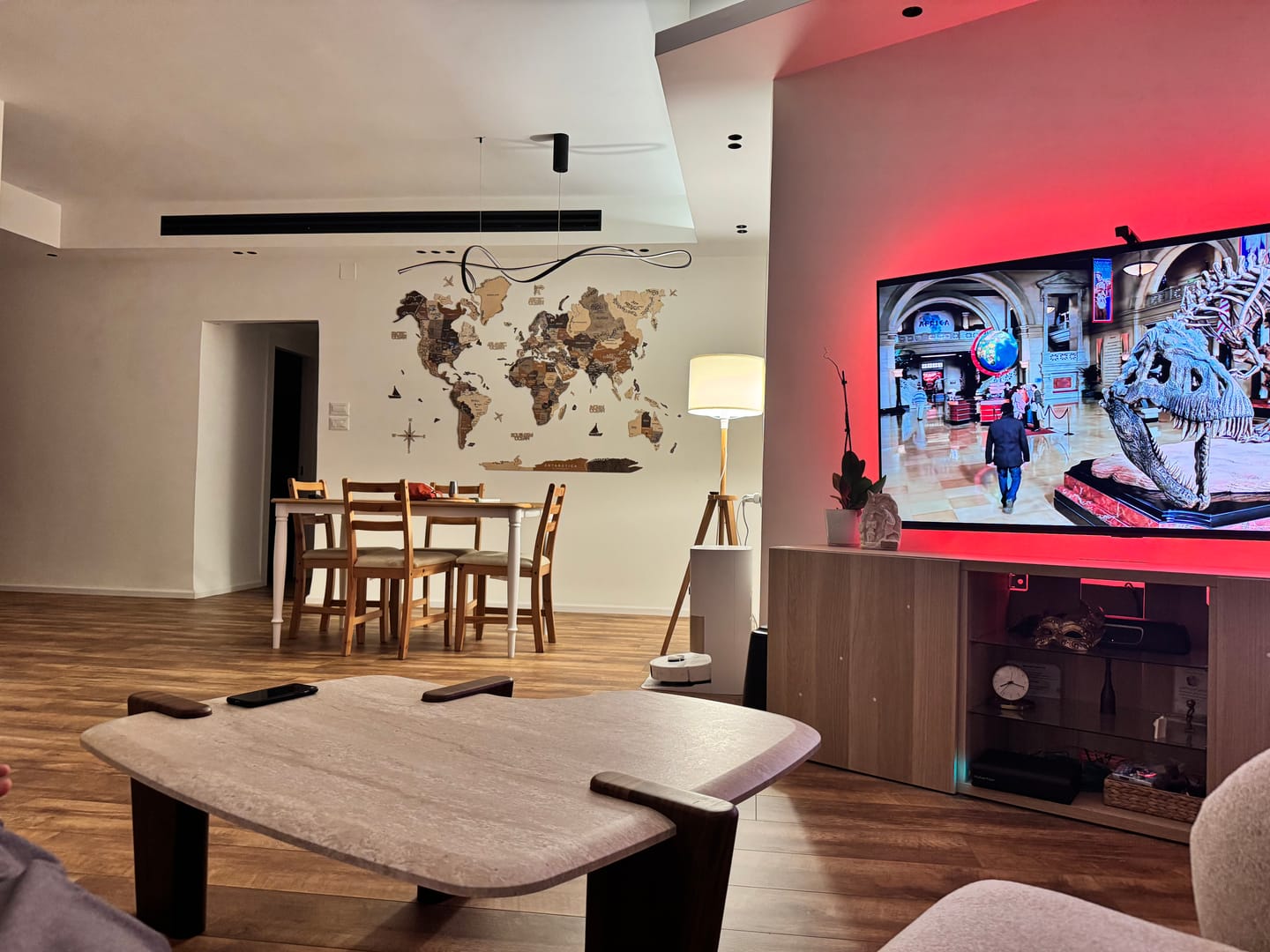 Customer photo review of 3D Wooden World Map Multicolor
