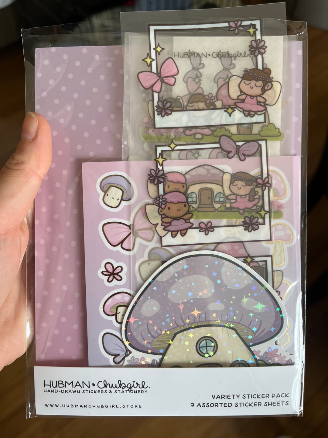 Customer photo review of (PRE-ORDER) Fairy Garden Variety Sticker Pack