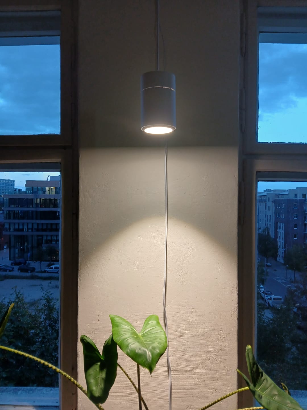 Customer photo review of Claria LED-Pendel­lampe für Pflanzen