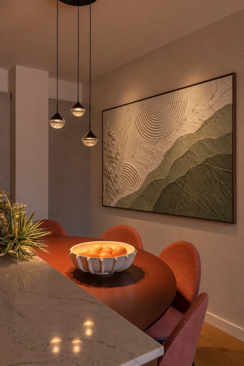 Customer photo review of Textured & Impasto Art｜Quiet Earth Layers