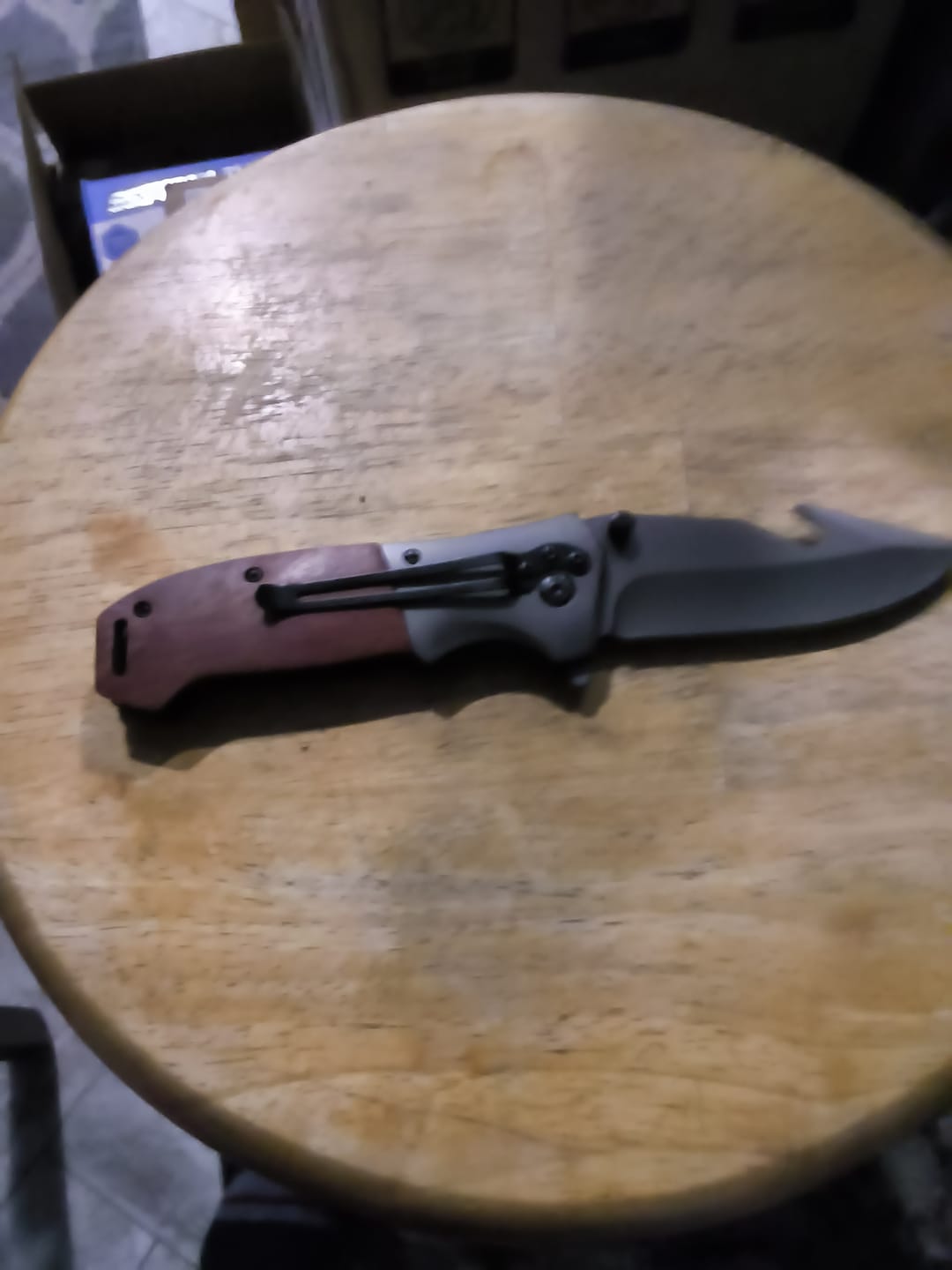 Customer photo review of HOLY GRAIL™ POCKET KNIFE