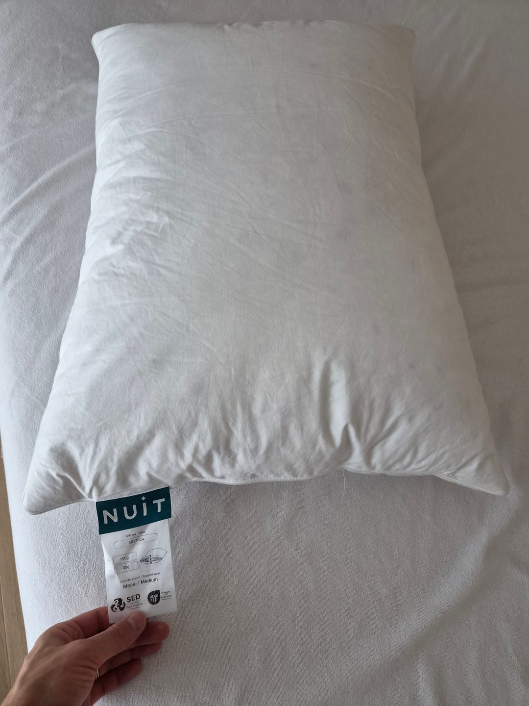 Customer photo review of Pernă Plume Puf