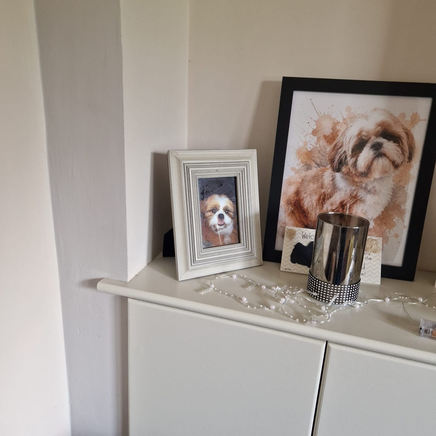 Customer photo review of Watercolour Realistic Portrait - Personalised Poster