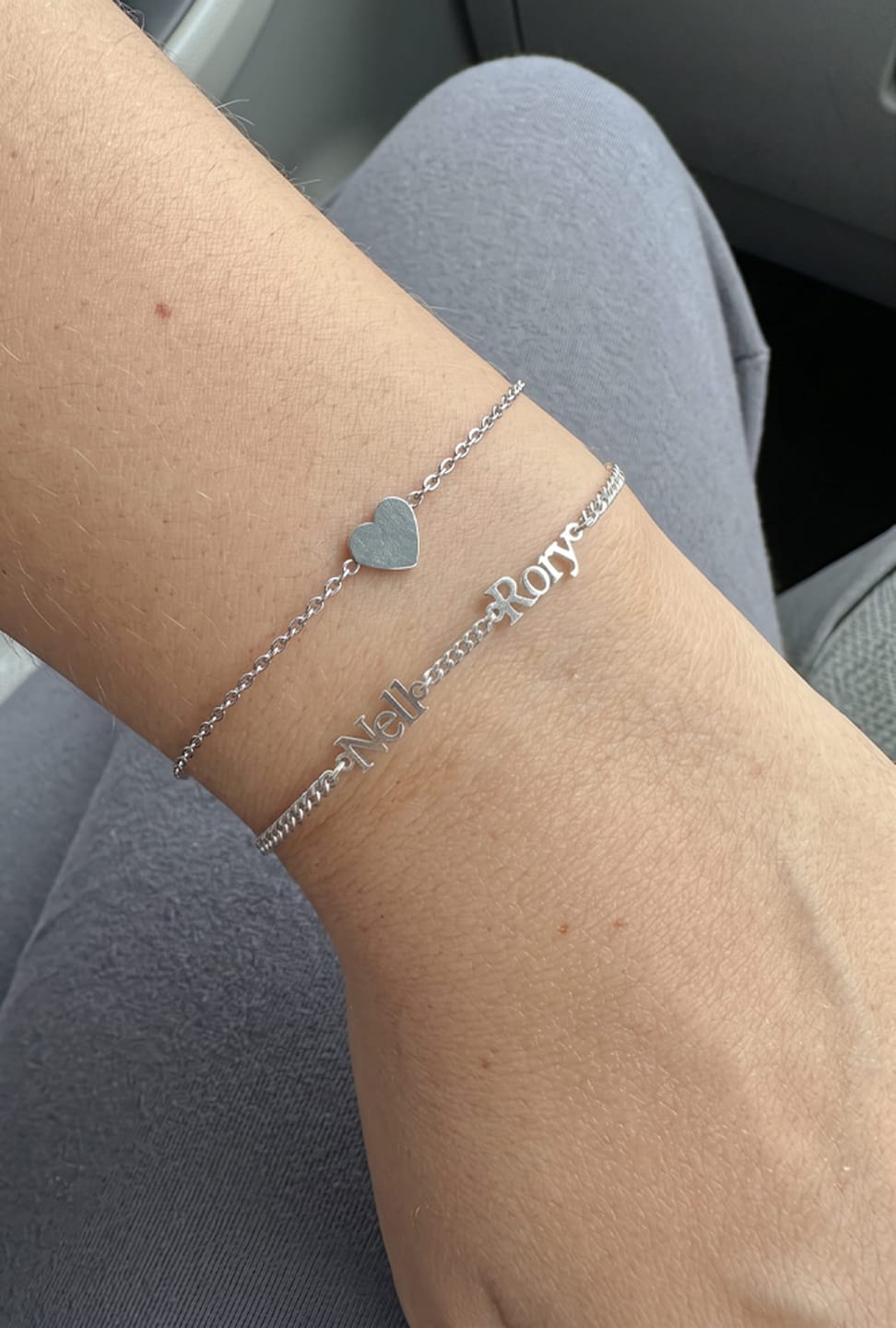 Customer photo review of Custom Classic Name Bracelet