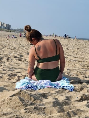 Customer photo review of Emoswim - V-Ausschnitt High Waist Bikini
