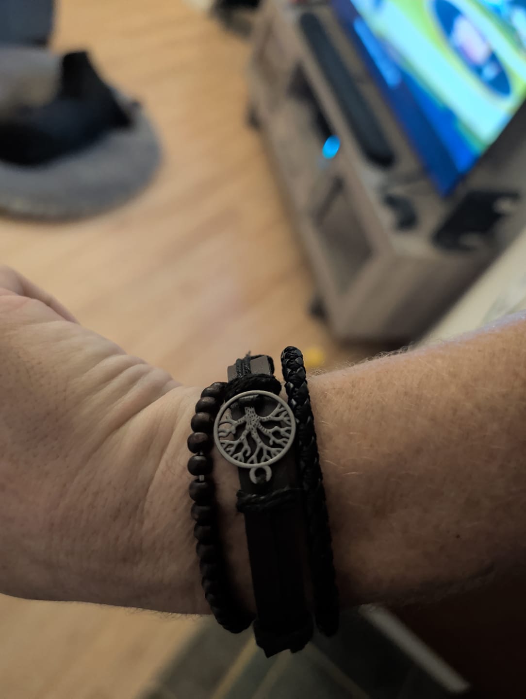 Customer photo review of Yggdrasil - The World Tree Bracelet