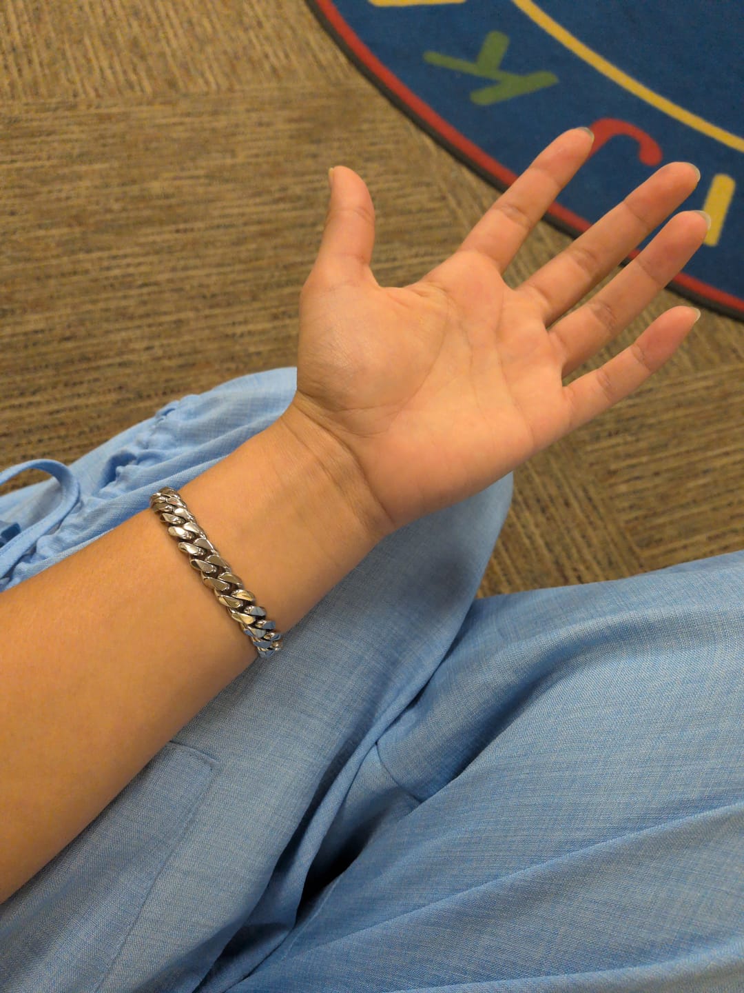Customer photo review of CUBAN LINK BRACELET
