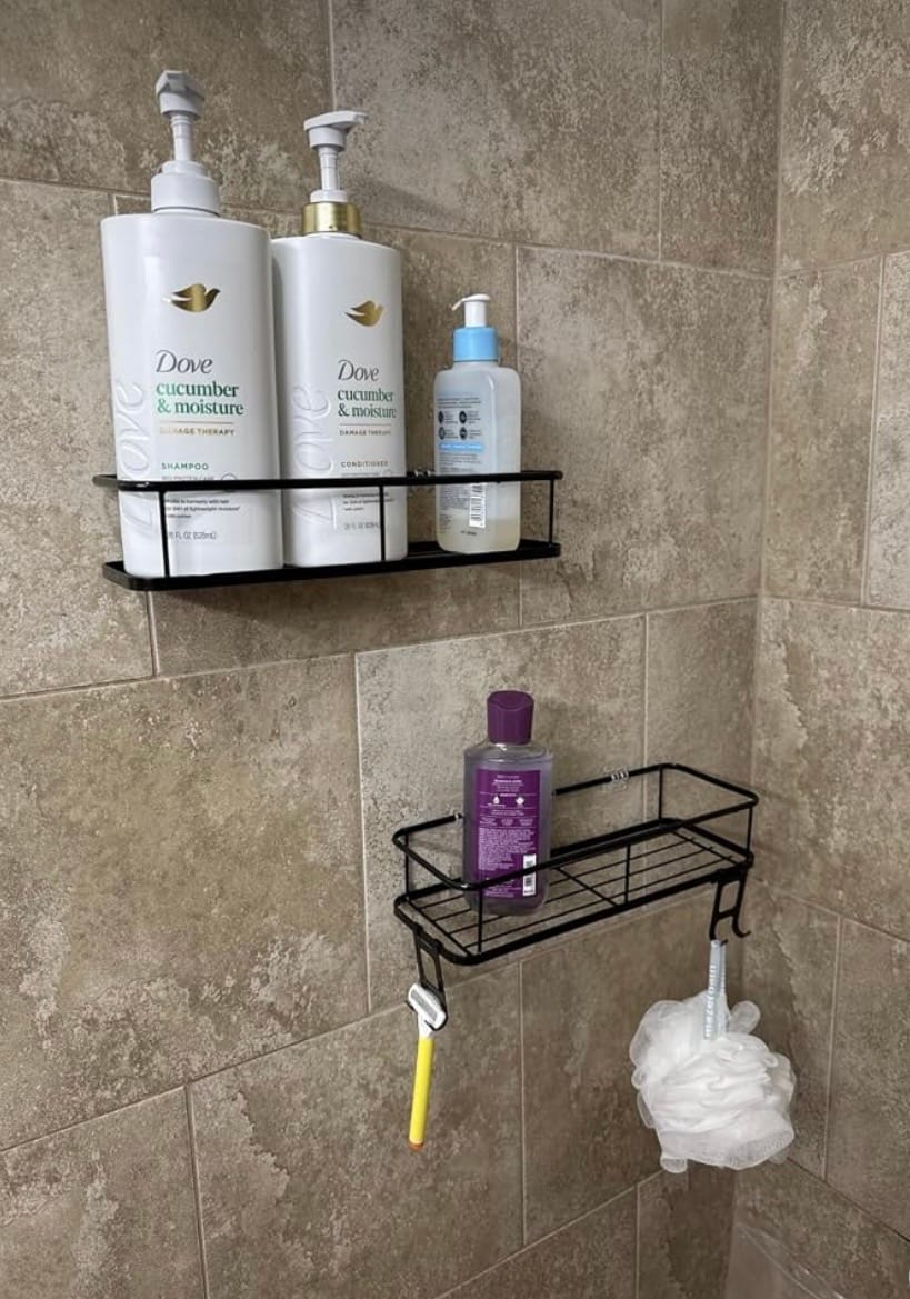 Customer photo review of Shower Rack Nova -Set