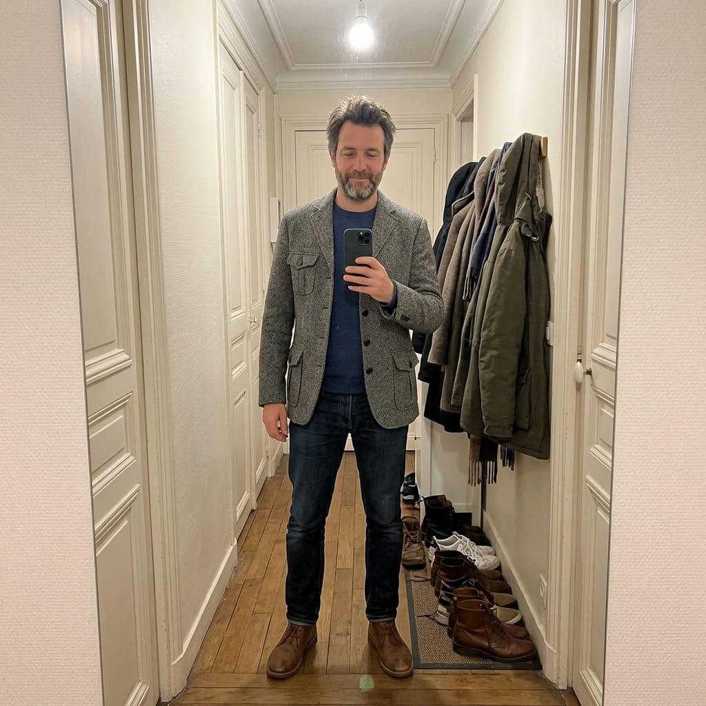 Customer photo review of Wolle Blazer