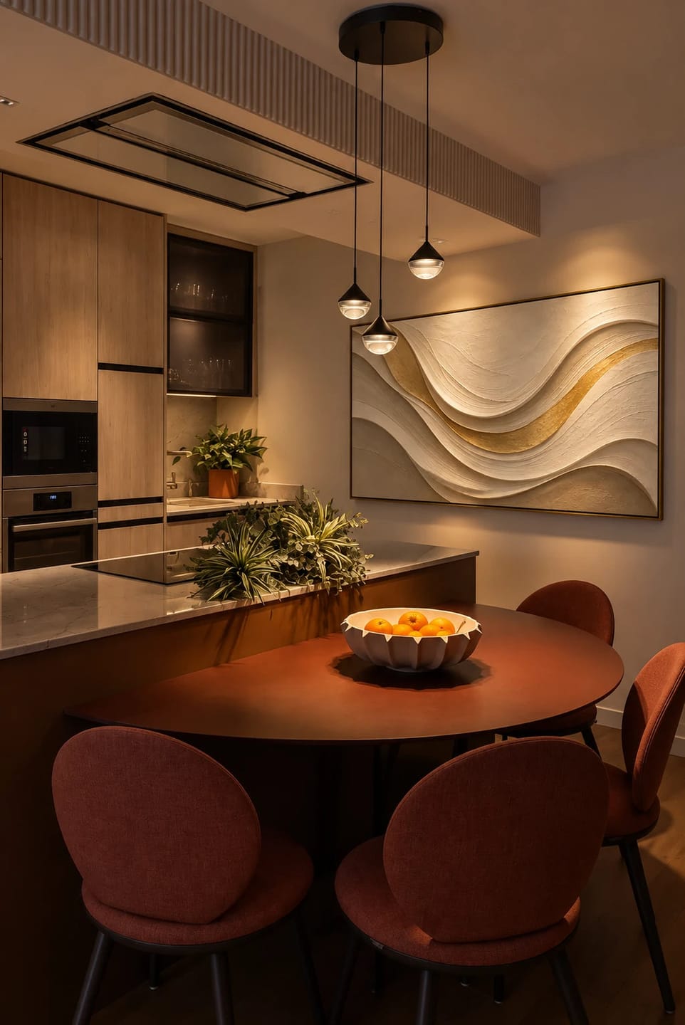Customer photo review of Textured & Impasto Art｜Golden Current