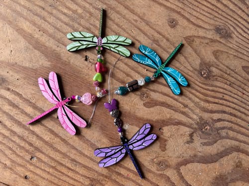 Customer photo review of Unfinished Wood Dragonfly Shape - Insect - Wildlife - Craft - up to 46" DIY