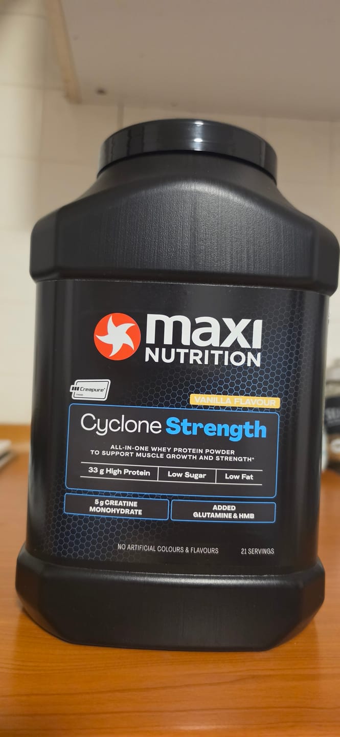 Customer photo review of Cyclone All-In-One Protein Powder | Vanilla