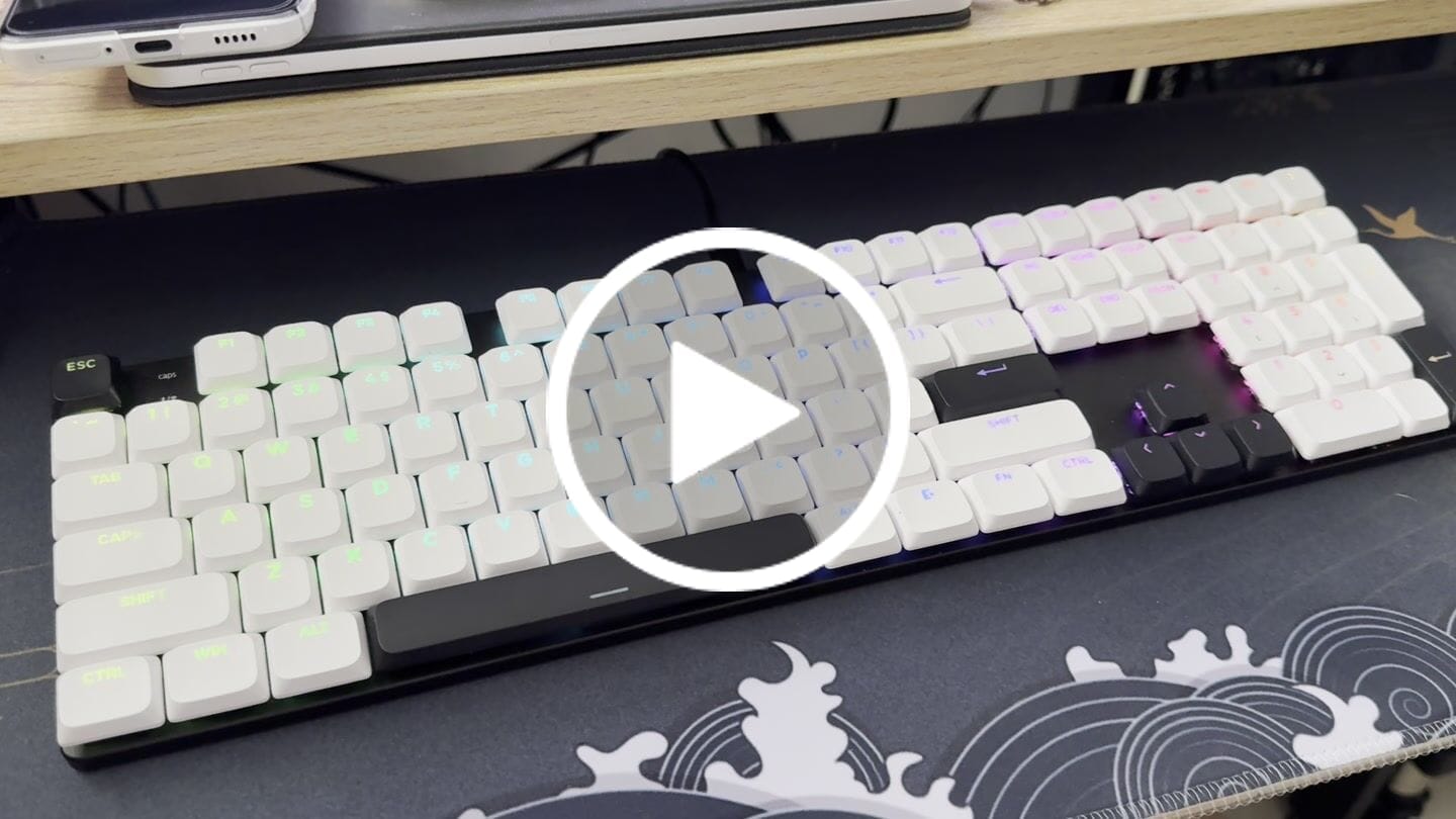 Customer video review of Keychron K5 Max QMK 矮軸 無線機械式鍵盤(注音版本)