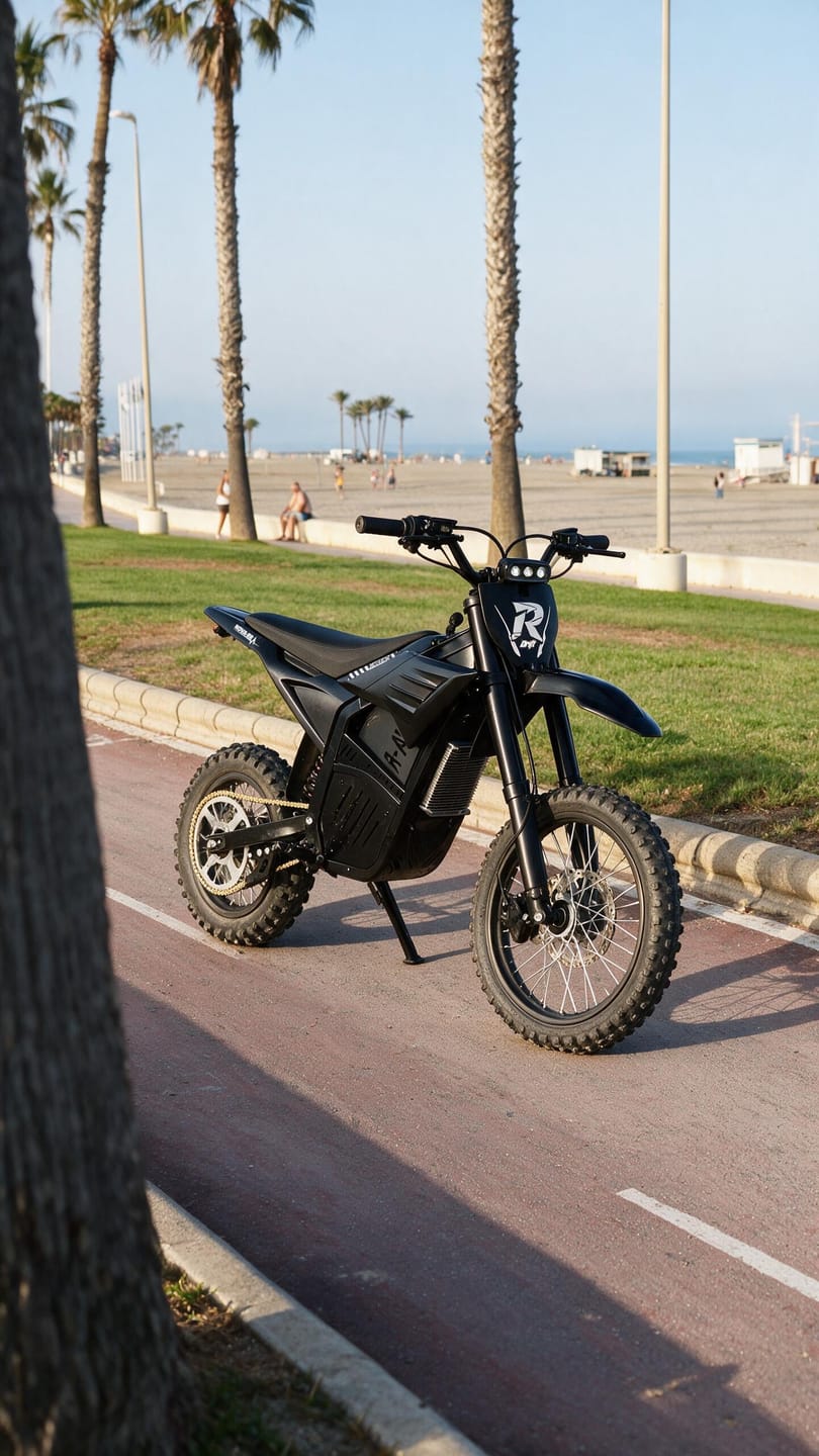 Customer photo review of Eskute® NOVA RR 5500W Electric Dirt Bike