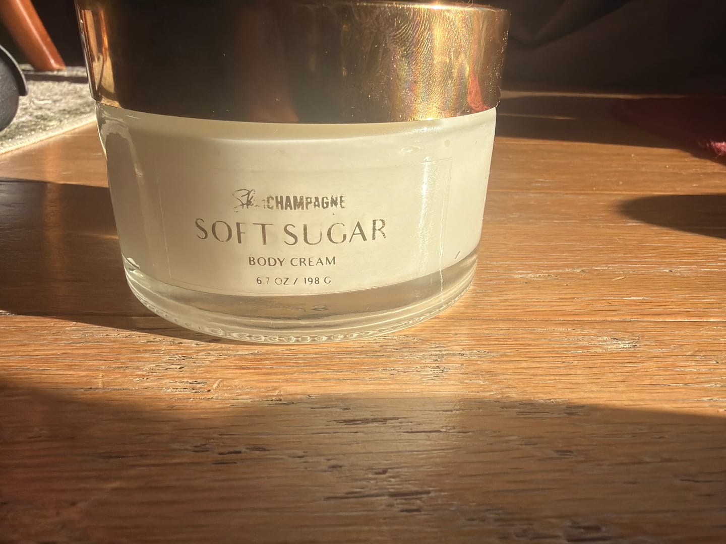Customer photo review of SOFT SUGAR BODY CREAM