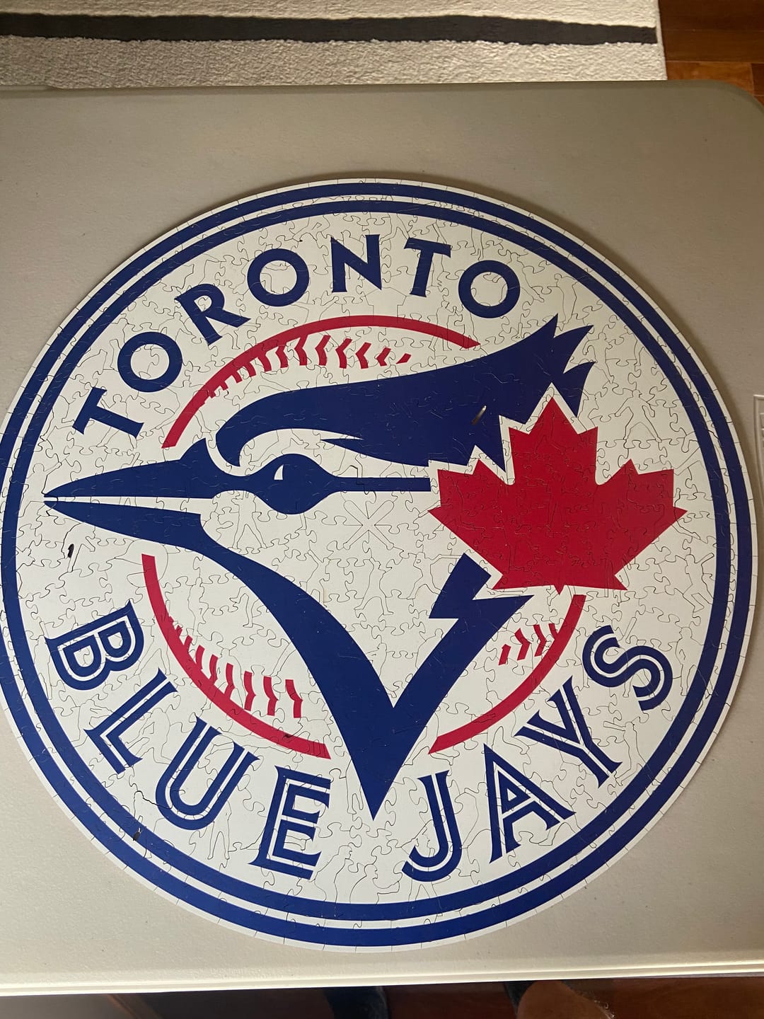 Customer photo review of Toronto Blue Jays™ Rogers Centre Wooden Puzzle