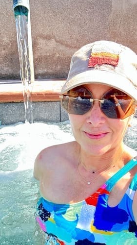 Customer photo review of Emoswim - One-Shoulder Badeanzug für Damen Bauchweg Bademode