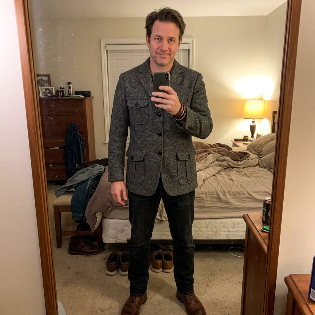 Customer photo review of Wolle Blazer