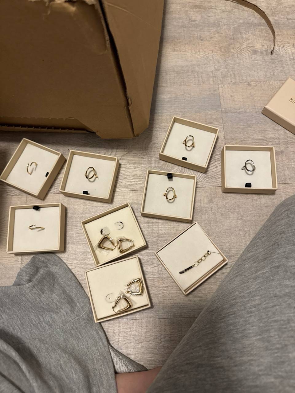 Customer photo review of Nova Earrings