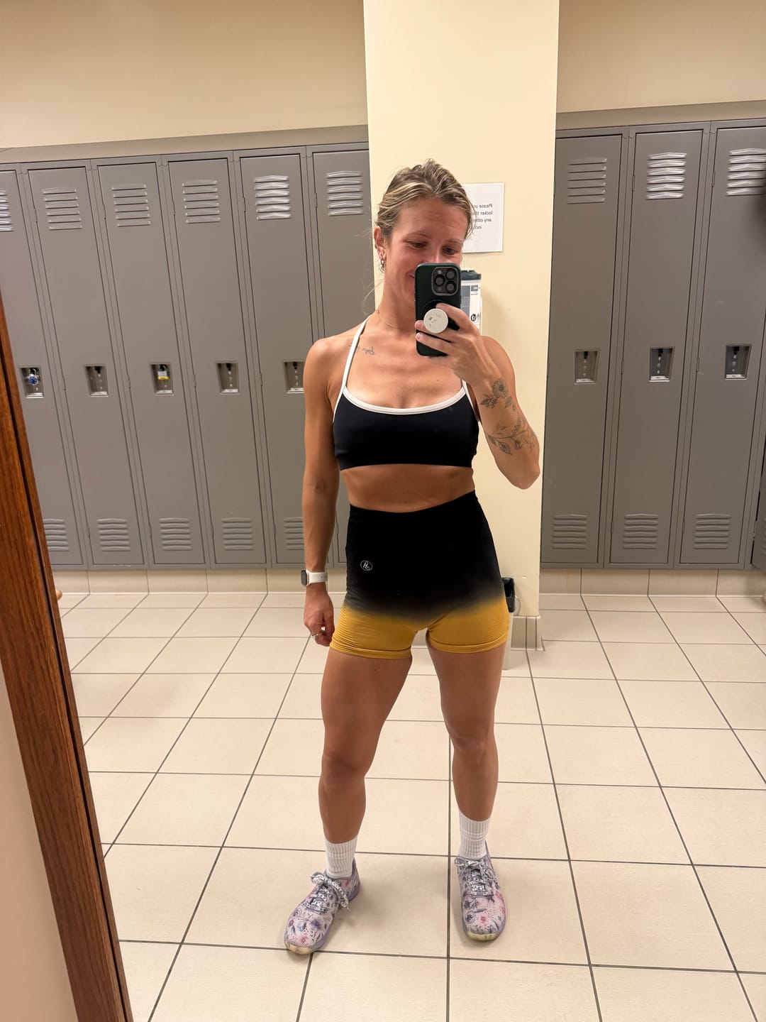 Customer photo review of BOLD "Y" Back Sports Bra