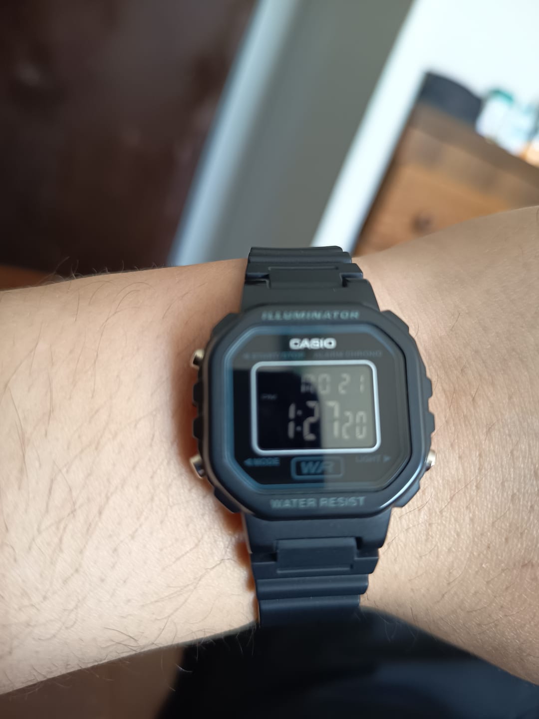 Customer photo review of Reloj Casio Vintage LA-20WH-1B Negro