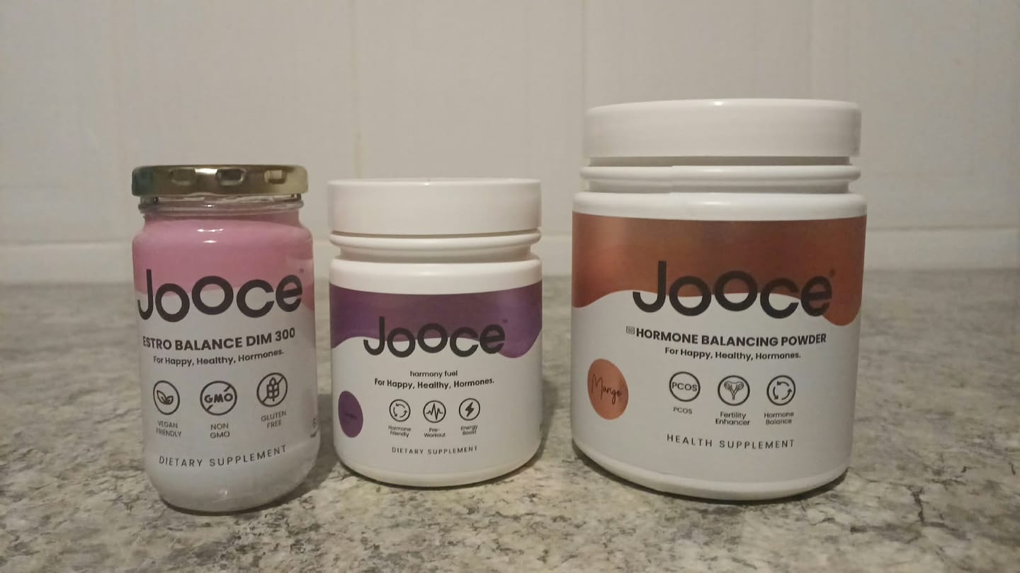 Customer photo review of JOOCE Hormone Balance Powder