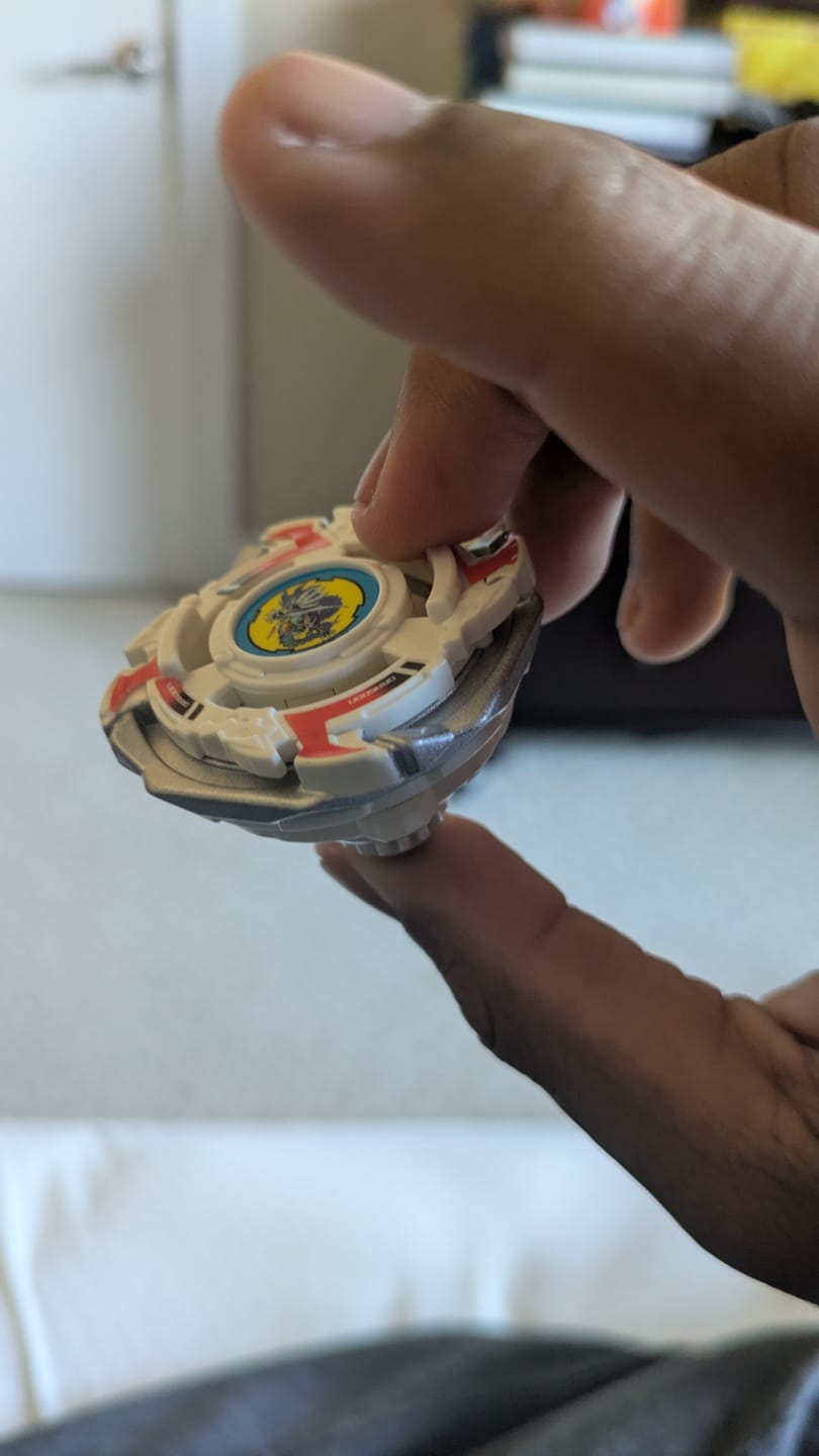 Customer photo review of Takara Tomy Beyblade X Booster BX-00 Dragoon Storm 4-60RA